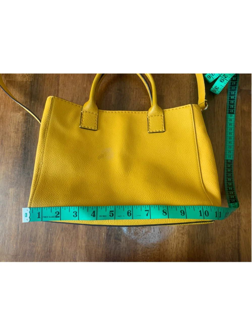 Kate Spade Margaux Saffron Yellow Satchel – Pebbled Leather Crossbody Tote